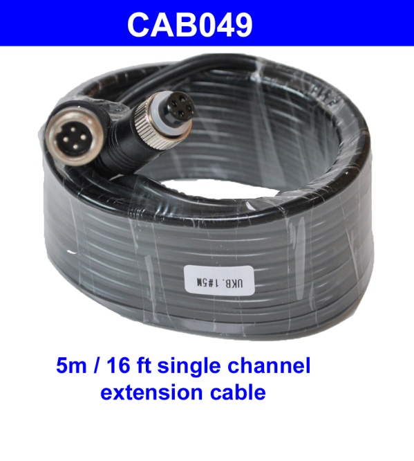 5m four pin extension cable